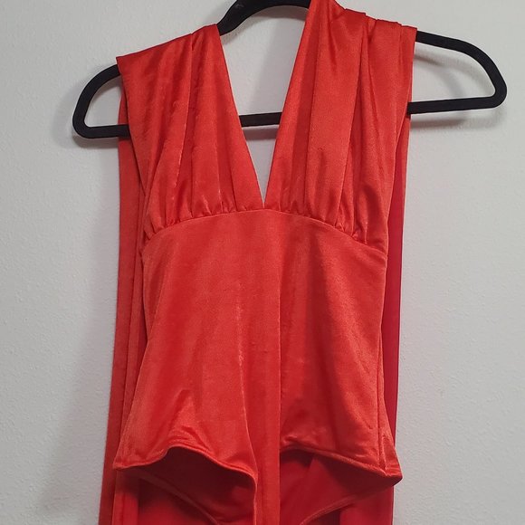 Rebel Red 100 Ways Convertible Bodysuit - Picture 3 of 13